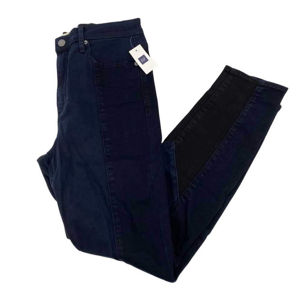 GAP Blue Skinny Jeans Dark wash 27in inseam Mid-rise | Womens 8